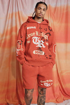 BUDDHA HORSESHOE FLEECE SHORT