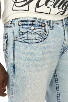 BILLY BIG T FLAP BOOTCUT JEAN 34"
