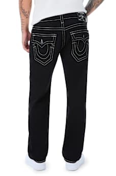 RICKY CRYSTAL TRUE FLAP STRAIGHT JEAN 34"