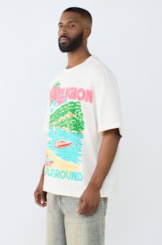 PLAYGROUND HEAVYWEIGHT OVERSIZED TEE