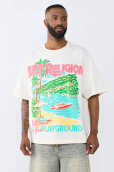 PLAYGROUND HEAVYWEIGHT OVERSIZED TEE