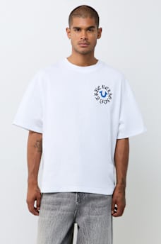 MULTI-LOGO HEAVYWEIGHT OVERSIZED TEE