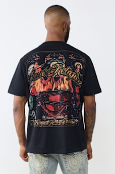 HEART AND FLAME TEE