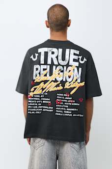 LOGO TOUR HEAVYWEIGHT OVERSIZED TEE