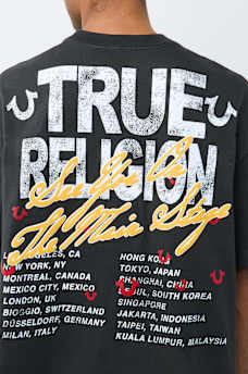 LOGO TOUR HEAVYWEIGHT OVERSIZED TEE
