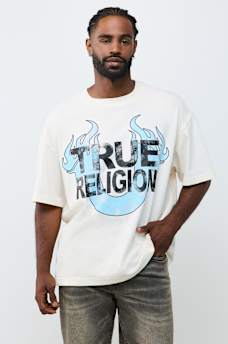 LOGO TOUR HEAVYWEIGHT OVERSIZED TEE