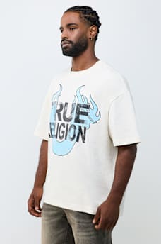 LOGO TOUR HEAVYWEIGHT OVERSIZED TEE