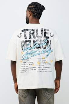 LOGO TOUR HEAVYWEIGHT OVERSIZED TEE