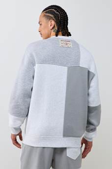 SPLICED CREWNECK SWEATER