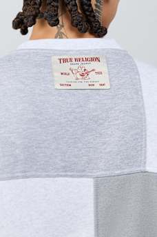 SPLICED CREWNECK SWEATER