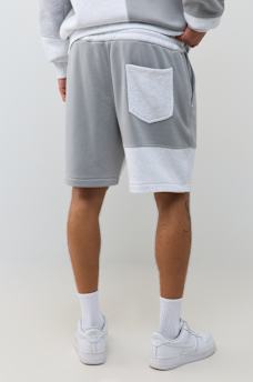 SPLICED FLEECE SHORT