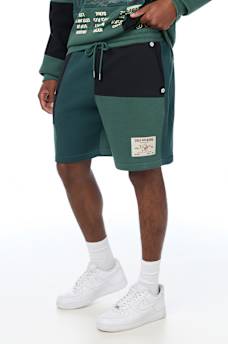SPLICED FLEECE SHORT
