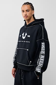 BIG T OVERSIZED HOODIE