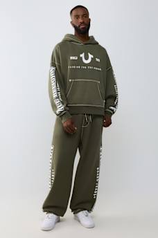 BIG T OVERSIZED HOODIE