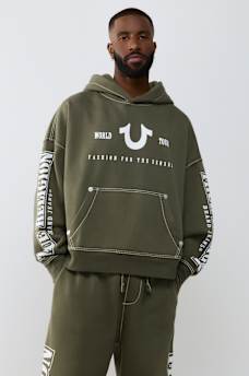 BIG T OVERSIZED HOODIE