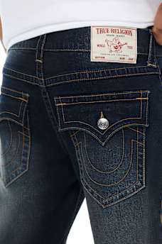 RICKY FLAP STRAIGHT JEAN 34"