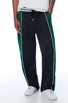 SATIN WARM-UP PANT