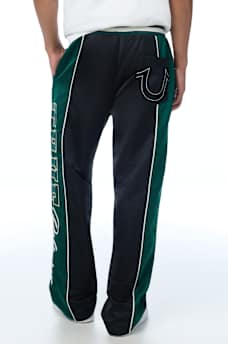 SATIN WARM-UP PANT