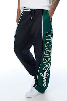 SATIN WARM-UP PANT