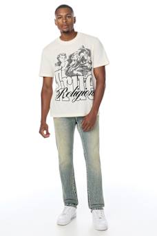 ROCCO SUPER T FLAP SKINNY JEAN 32"