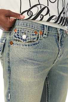ROCCO SUPER T FLAP SKINNY JEAN 32"