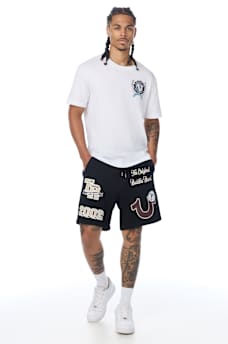 COLLEGIATE LOGO FLEECE SHORT