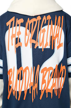 FOOTBALL JERSEY ZIP HOODIE