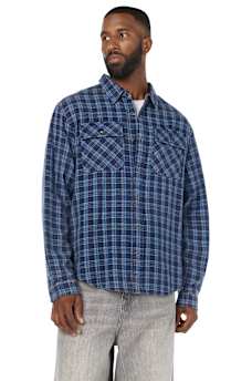 WASHED PLAID WORKWEAR SHIRT