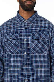 WASHED PLAID WORKWEAR SHIRT
