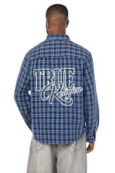 WASHED PLAID WORKWEAR SHIRT