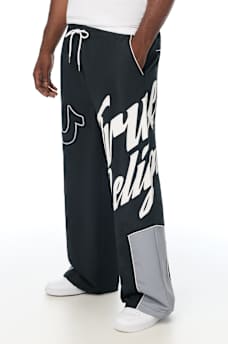 HORSESHOE LOGO BAGGY NYLON PANT