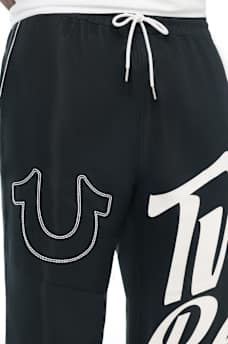 HORSESHOE LOGO BAGGY NYLON PANT