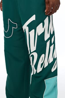 HORSESHOE LOGO BAGGY NYLON PANT