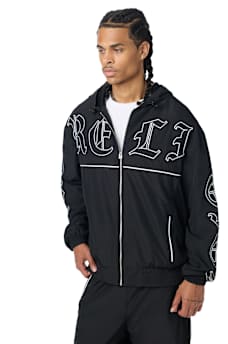 EXPLODED LOGO NYLON JACKET