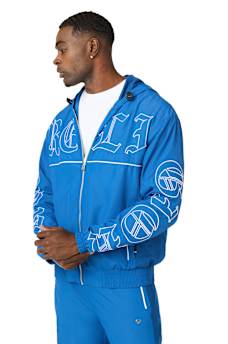 EXPLODED LOGO NYLON JACKET
