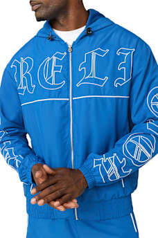 EXPLODED LOGO NYLON JACKET