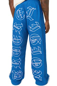 EXPLODED LOGO BAGGY SWEATPANT