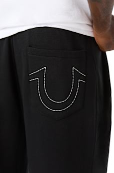 VELOUR LOGO BAGGY SWEATPANT