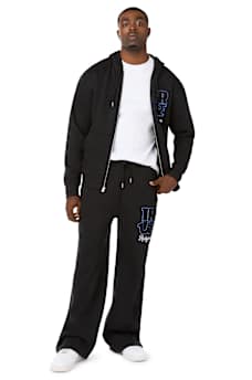 VELOUR LOGO BAGGY SWEATPANT