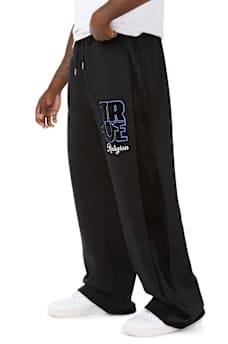 VELOUR LOGO BAGGY SWEATPANT