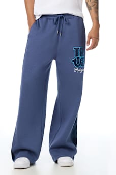 VELOUR LOGO BAGGY SWEATPANT