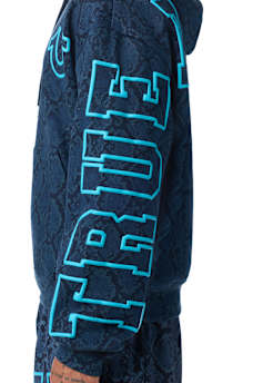 SNAKESKIN BOXY HOODIE