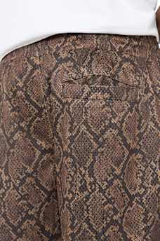 SNAKESKIN MESH BASKETBALL SHORT