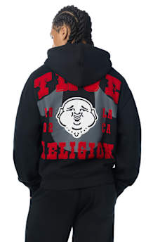 WESTERN BOXY BUDDHA HOODIE