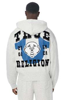 WESTERN BOXY BUDDHA HOODIE