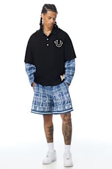 LAYERED POLO SHIRT