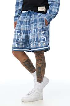 FLANNEL BASKETBALL SHORT