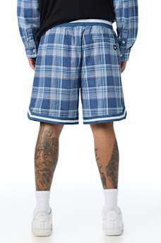 FLANNEL BASKETBALL SHORT