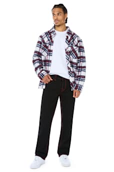 RICKY SUPER T FLAP STRAIGHT JEAN 34"