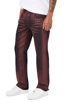 RICKY SUPER T FLAP STRAIGHT JEAN 34"